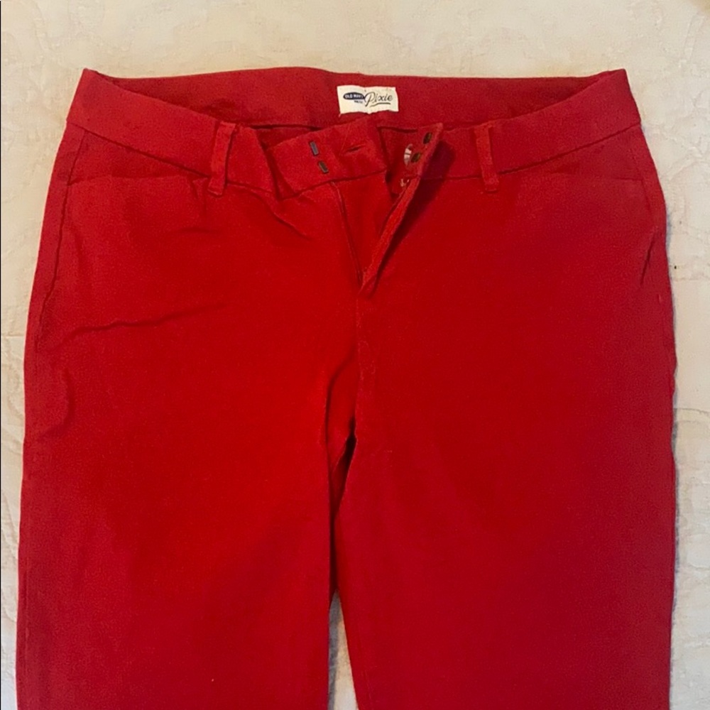 Red Pixie pants